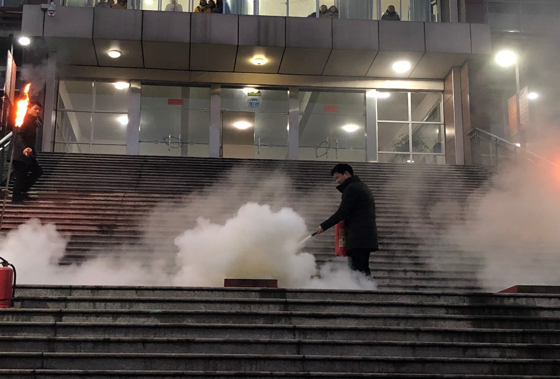 PA视讯附属中学2019年消防疏散演练