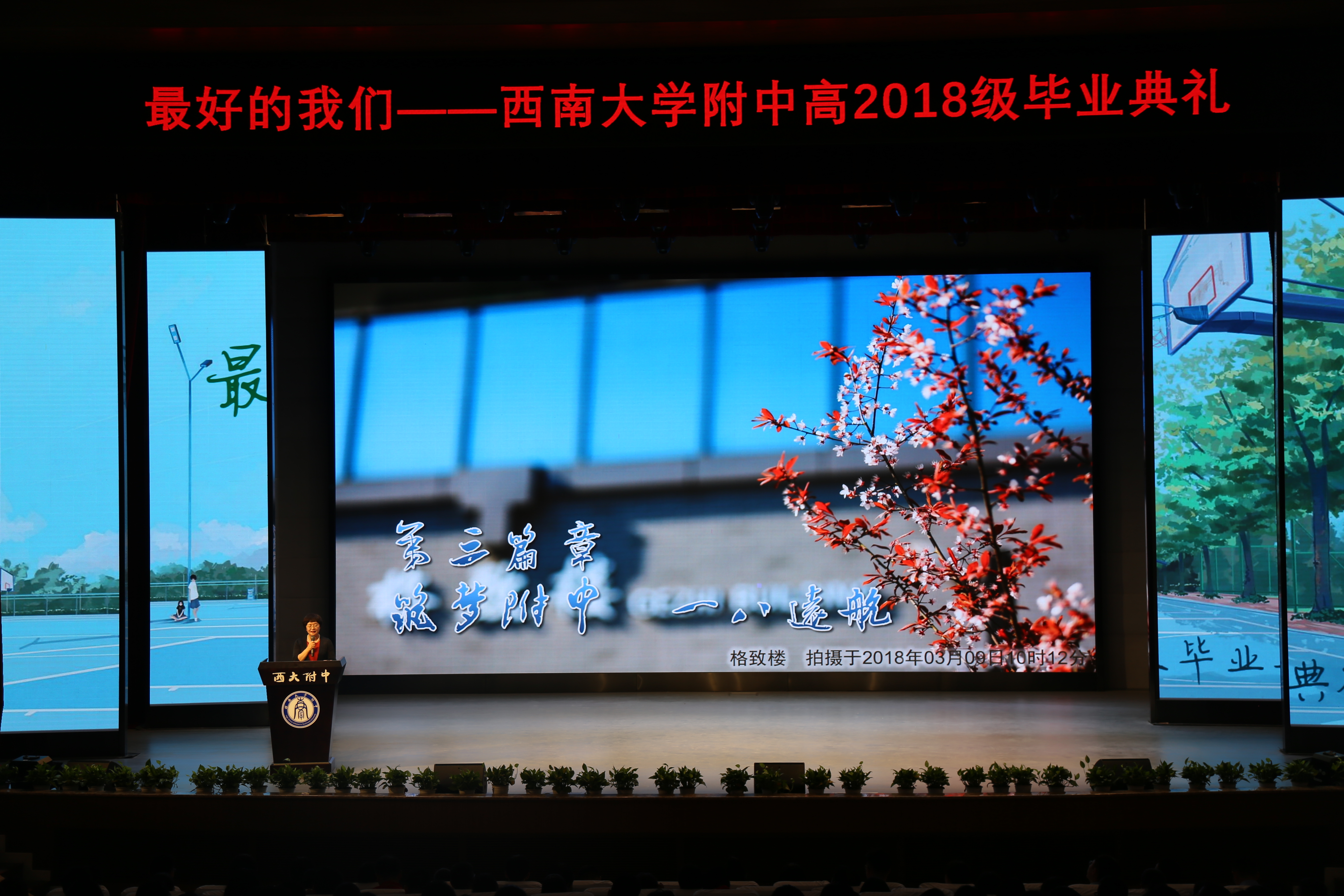 西大附中张万琼：此地一为别，鸿鹄万里征